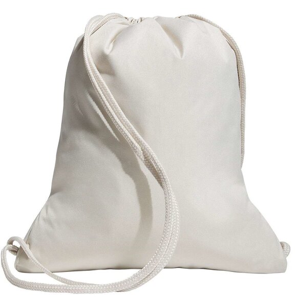 Adidas Classic 3S 2 Sackpack Backpack Knapsack Wonder Beige NWT Back Pack Bag - Picture 3 of 6